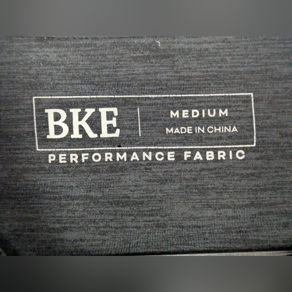 BKE Medium Heather Black Polo - Picture 5 of 9